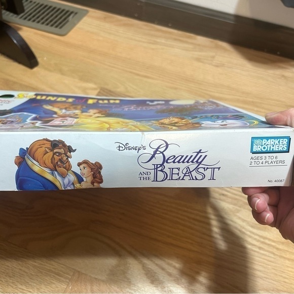 Disney Beauty and the Beast Sounds of Fun Board Game Vintage Belle Electronic - Picture 8 of 8
